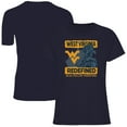 thumbnail image 1 of Women's Navy West Virginia Mountaineers Fan T-Shirt, 1 of 3
