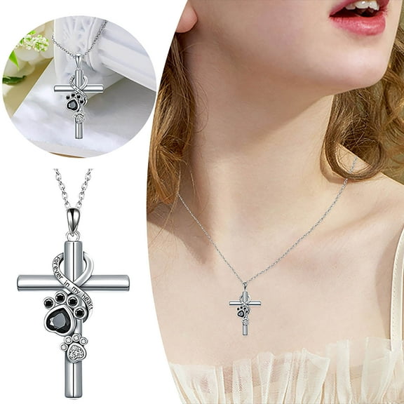 Women's Necklaces Women'S Jewelry Fashionable Cat Lady Pendant Necklace With A Light Feel