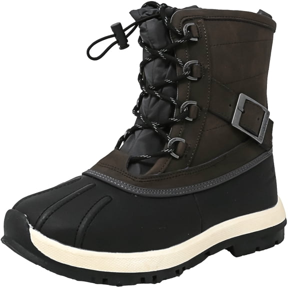 Women's Nelly Dark Brown Ankle-High Leather Boot - 8M