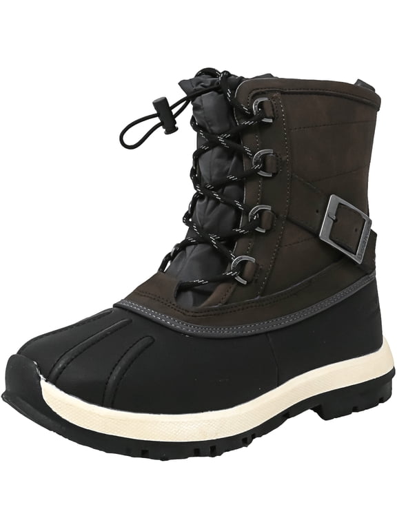 Women's Nelly Dark Brown Ankle-High Leather Boot - 8M
