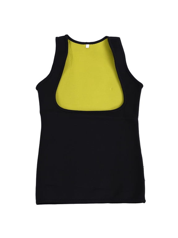 Women's Neoprene Sauna Sweat Body Shaper, Slimming Vest & Thermo Waist Trainer Corset, Size XXXL