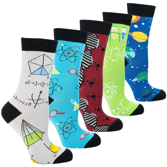 Women's Nerd Socks Set (5 Pack)