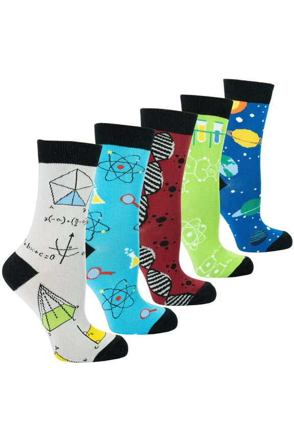 Women's Nerd Socks Set (5 Pack)