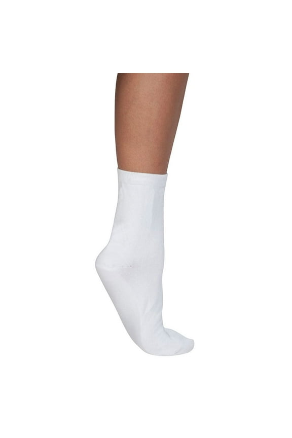 Athletic Fabric Crew Socks - Gel Footbed Neuropathy - 3 Pack