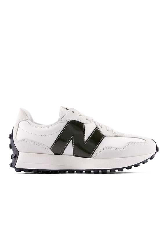 Women's New Balance 327 Lifestyle White Green (WS327JWA) - 7