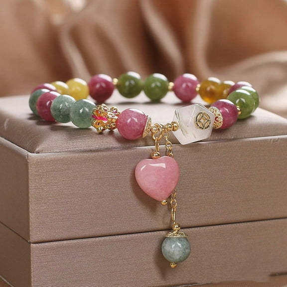 Women's New Chinese-style Natural Color Tourmaline Bracelet