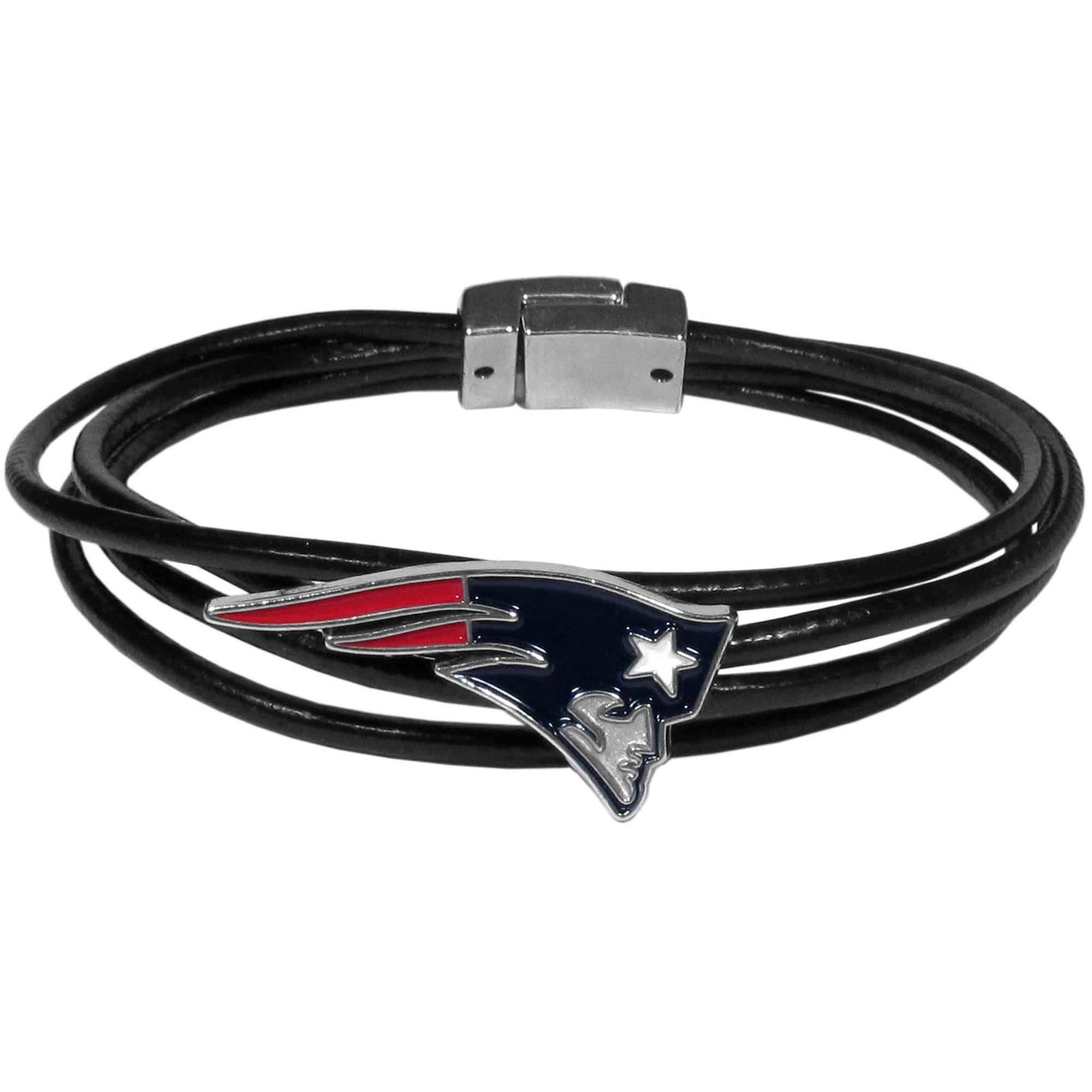 Women's New England Patriots Genuine Leather Bracelet - image 1 of 1