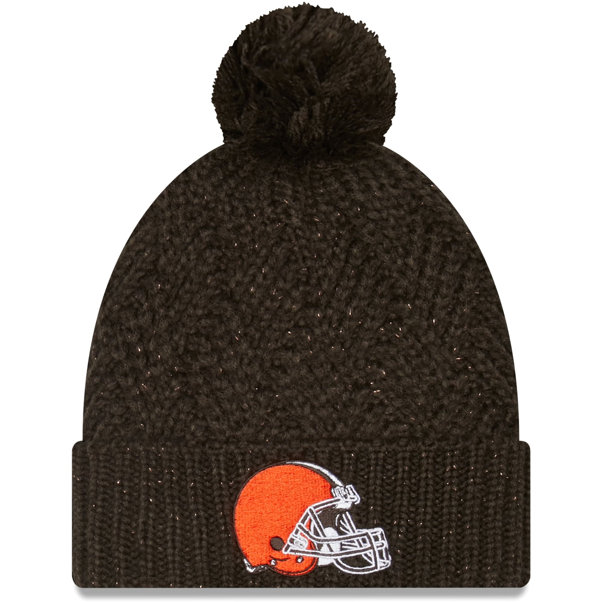 New era browns knit hat hotsell