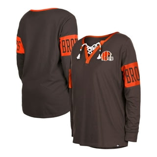 Youth Brown Cleveland Browns Showtime Long Sleeve T-Shirt