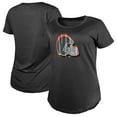 thumbnail image 1 of Women's New Era  Charcoal Cleveland Browns 2024 NFL Draft T-Shirt, 1 of 3