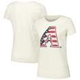 thumbnail image 1 of Women's New Era Cream Arizona Diamondbacks Vintage T-Shirt, 1 of 3
