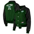 thumbnail image 1 of Women's New Era Green New York Jets Coaches Raglan Full-Snap Jacket, 1 of 3