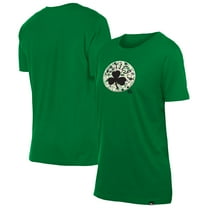 Women's New Era Kelly Green Boston Celtics Glam Game Flower T-Shirt