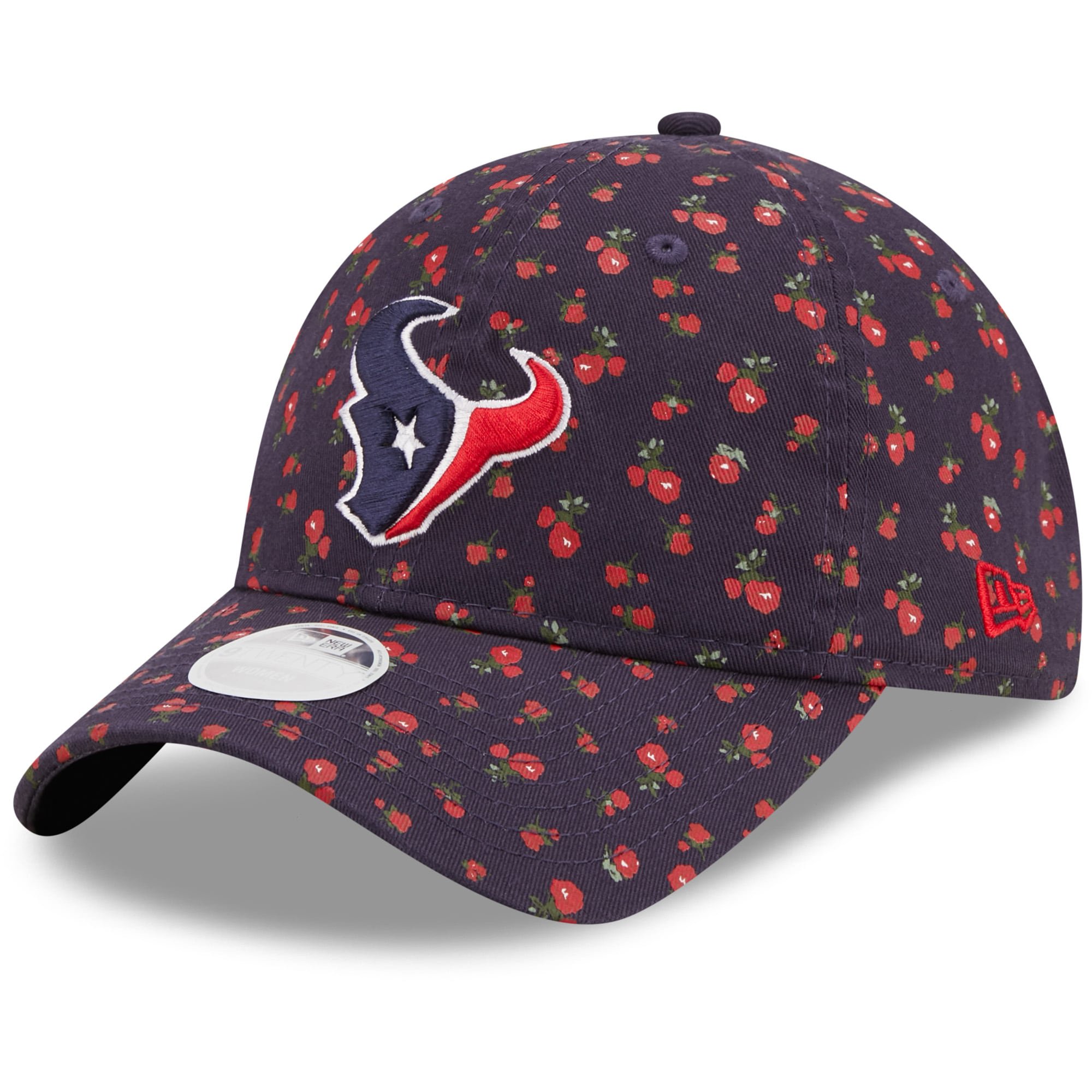 Men's Houston Texans Fanatics Branded Navy Fundamental Adjustable Hat