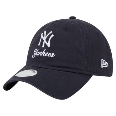 Women's-New Era  Navy New York Yankees Preppy Team 9TWENTY Adjustable Hat