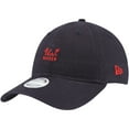 thumbnail image 1 of Women's New Era Navy USWNT Throwback 9TWENTY Adjustable Hat, 1 of 4