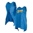 thumbnail image 1 of Women's New Era  Powder Blue Los Angeles Chargers  Space Dye Active Tank Top, 1 of 3
