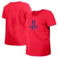 thumbnail image 1 of Women's New Era Red Houston Rockets 2023/24 City Edition T-Shirt, 1 of 3