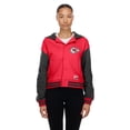thumbnail image 1 of Women's New Era  Red Kansas City Chiefs Throwback Full-Snap Hooded Jacket, 1 of 5
