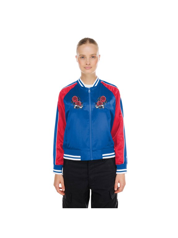 Women's New Era Royal Buffalo Bills Lifestyle Satin Jacket