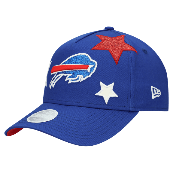 Women's New Era Royal Buffalo Bills Stardom A-Frame 9FORTY Adjustable Hat