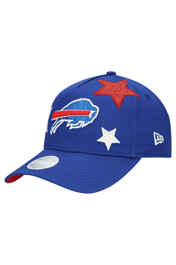 Women's New Era Royal Buffalo Bills Stardom A-Frame 9FORTY Adjustable Hat