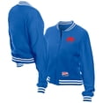 thumbnail image 1 of Women's New Era  Royal Buffalo Bills Throwback Fleece Full-Snap Jacket, 1 of 7