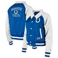 thumbnail image 1 of Women's New Era Royal Indianapolis Colts Coaches Raglan Full-Snap Jacket, 1 of 3