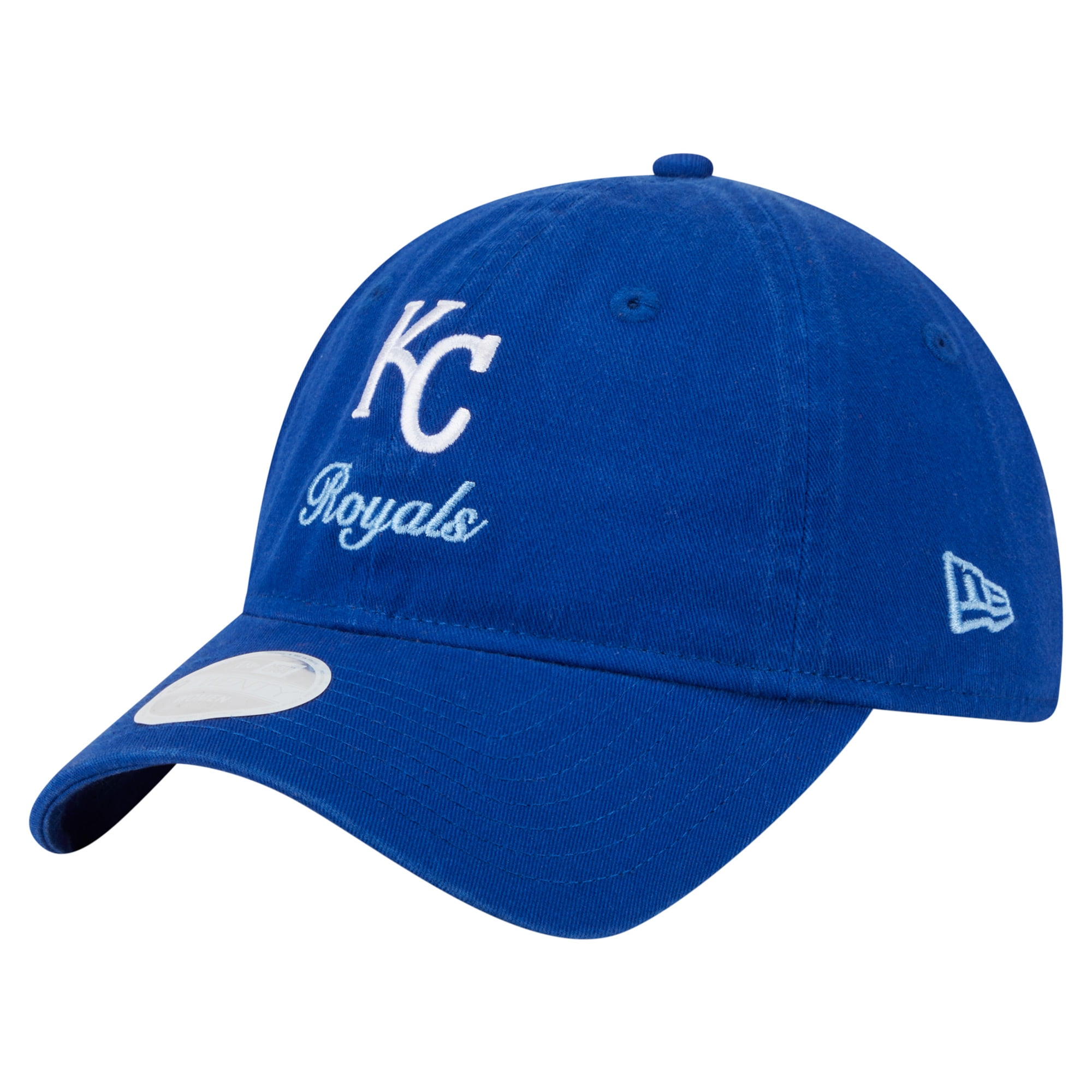 Women's-New Era  Royal Kansas City Royals Preppy Team 9TWENTY Adjustable Hat