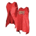 thumbnail image 1 of Women's New Era  Scarlet San Francisco 49ers  Space Dye Active Tank Top, 1 of 3