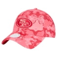 thumbnail image 1 of Women's New Era Scarlet San Francisco 49ers Trippy 9TWENTY Adjustable Hat, 1 of 6