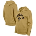 thumbnail image 1 of Women's New Era Tan Toronto Raptors 2023/24 City Edition Pullover Hoodie, 1 of 3