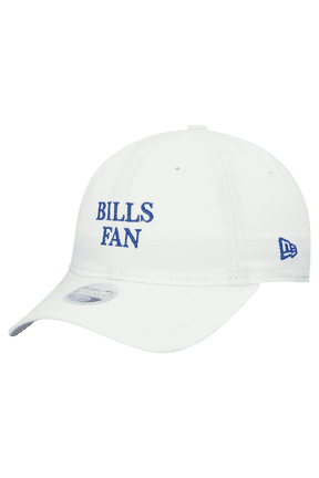 Women's New Era White Buffalo Bills Team Fan 9TWENTY Adjustable Hat