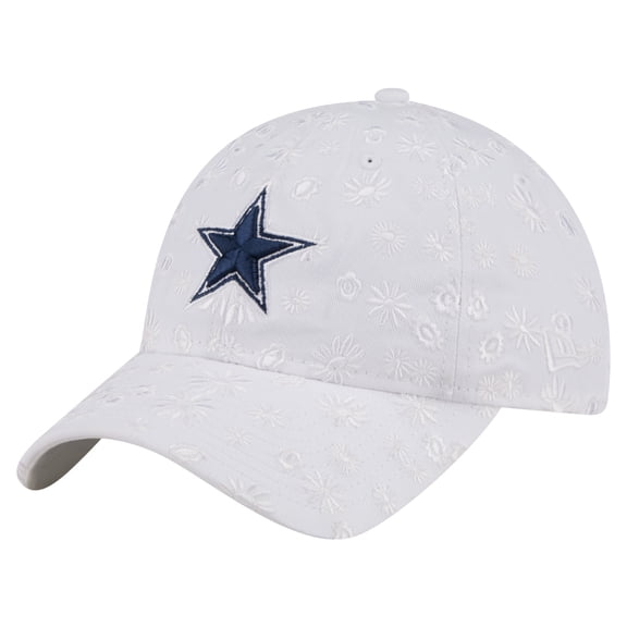 Women's New Era White Dallas Cowboys Floral 9TWENTY Adjustable Hat