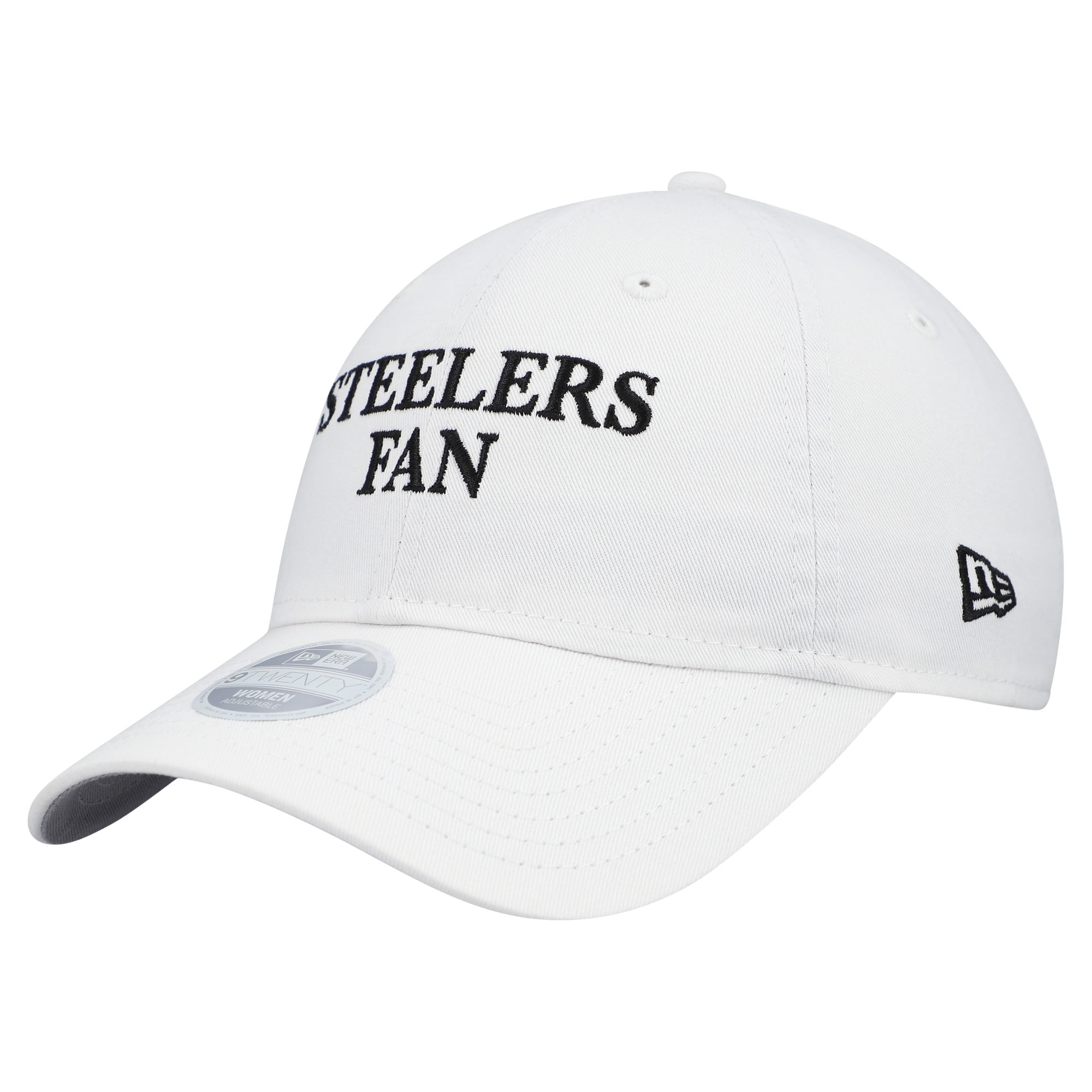 Vtg Pittsburgh Steelers Baseball Cap White Embroidered‎ Logo NFL Womens VTG PITTSBURGH STEELERS Womens Cap Hat Embroidered Strapback  main image 2