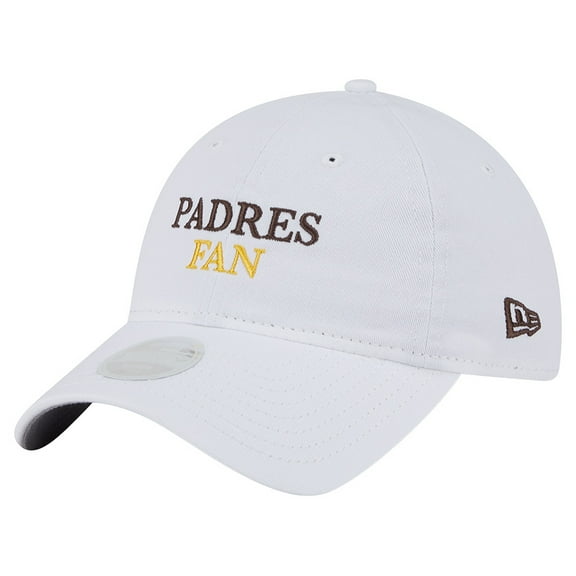 Women's New Era White San Diego Padres Team Fan 9TWENTY Adjustable Hat