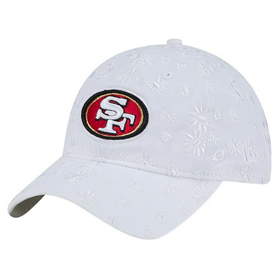 Women's New Era White San Francisco 49ers Floral 9TWENTY Adjustable Hat