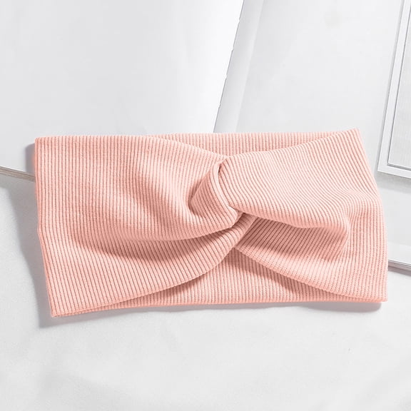 Women's New Hair Band Knitted Thread Hair Band Yoga Headband Wavy Hairband Forehead Band Km Headband Fall Things for Women Bands Headband Arm Bands Headbands Large for Women Athletic Headbands for Men