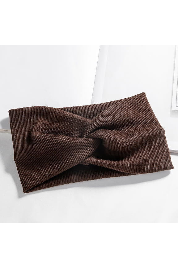 Women's New Hair Band Knitted Thread Hair Band Yoga Headband