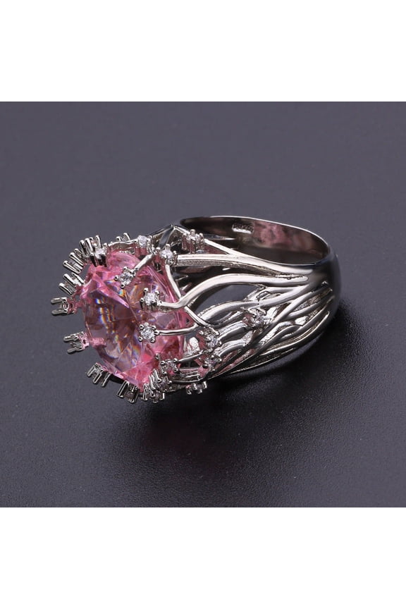 Women's New Inlaid Crystal Ring