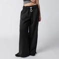 thumbnail image 1 of Women's New Open Straight Leg Casual Sports Pants plus Size Dress Pants for Women Business Casual Trouser Pants for Women Drawstring Waist Pants for Women 3x Legging plus All plus Size High Waist, 1 of 6