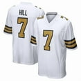 thumbnail image 1 of Women's New Orleans Hill 7 White Alternate Stitched T-Shirts Sports Player Game Top, Small, 1 of 1