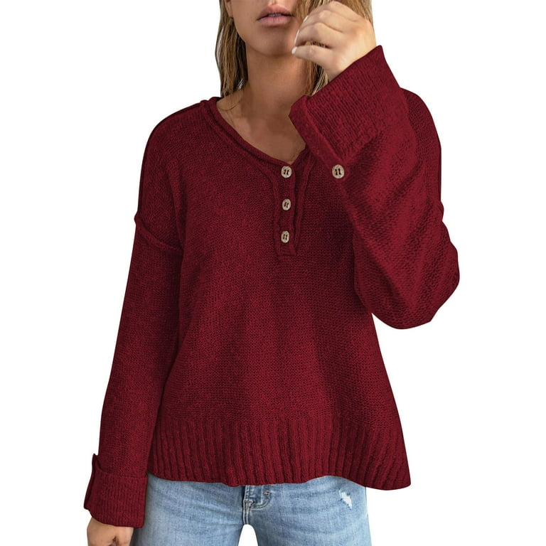 Womens on sale maroon jumper