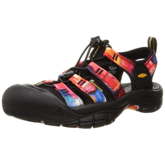 KEEN Women's Newport H2 Closed Toe Water Sandals, New York at Night, 5