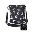 thumbnail image 1 of Women's Nightmare Before Christmas Passport Bag & Card Holder Wallet 2-Piece Set, 1 of 8