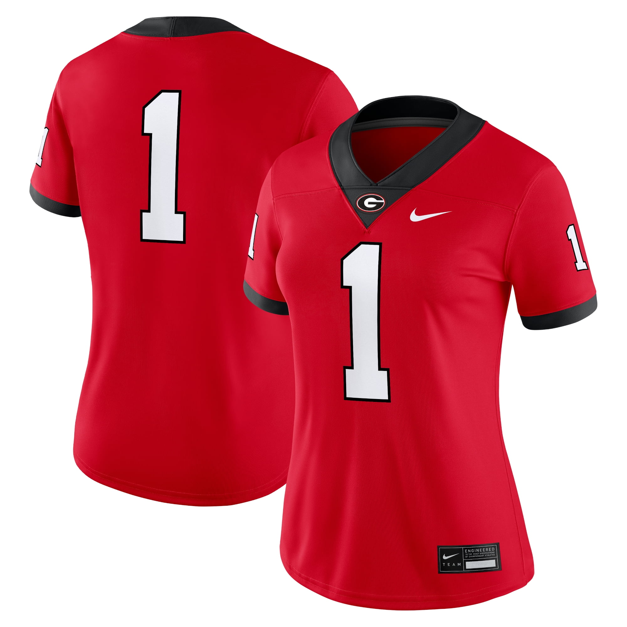 Women's Nike 1 Red Bulldogs Game Jersey