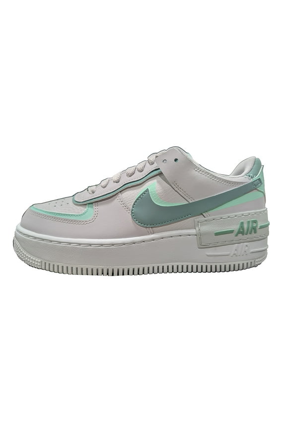 Women's Nike AF1 Shadow Vast Grey/Cannon Mint Foam (CI0919 005) - 9