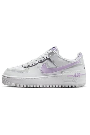 Women's Nike AF1 Shadow White/Lilac Bloom-Photon Dust (FN6335 102) - 8