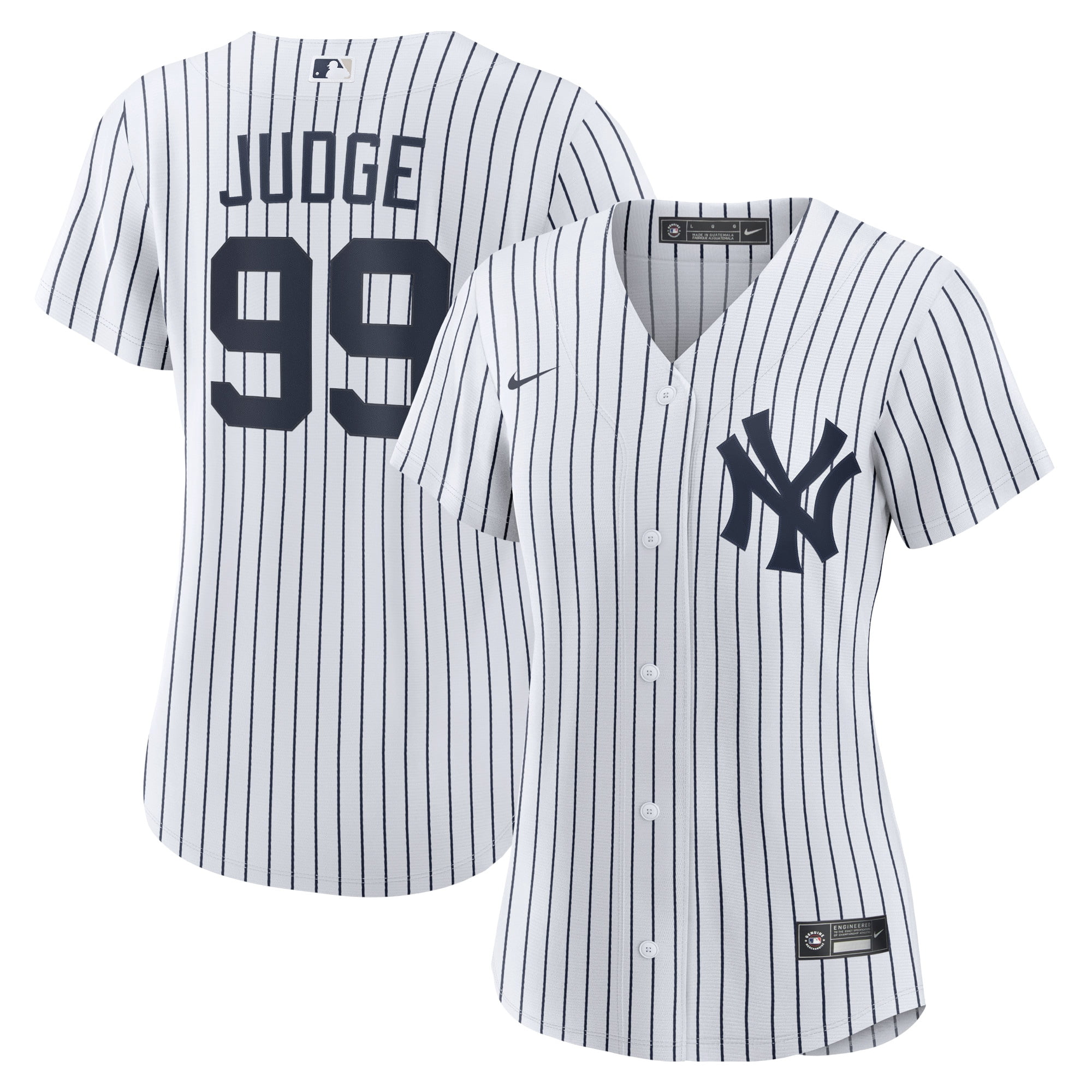 Women's Nike Aaron Judge White New York Yankees Home Replica