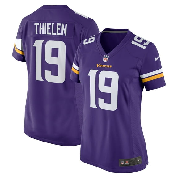 Women's Nike Adam Thielen Purple Minnesota Vikings Game Jersey